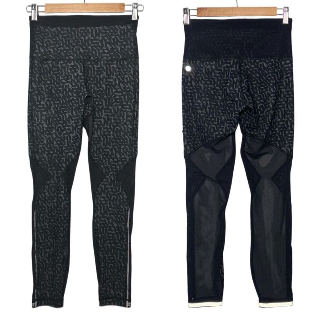 Lululemon legging women's size 4 Running in the City 7/8 Tight *Full-On Luxtreme